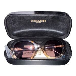COACH Coach Sunglasses HC8337U New In case
